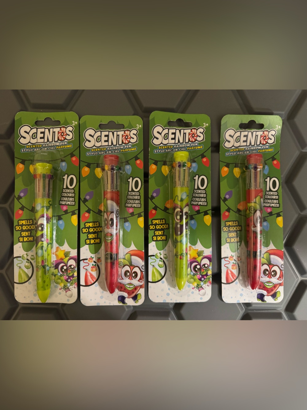 Scentos 10-Color Scented Rainbow Pens